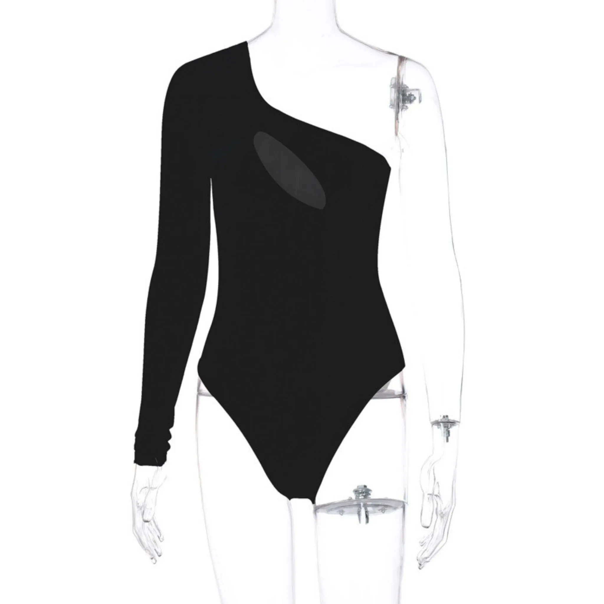 Asymmetrical Keyhole Bodysuit