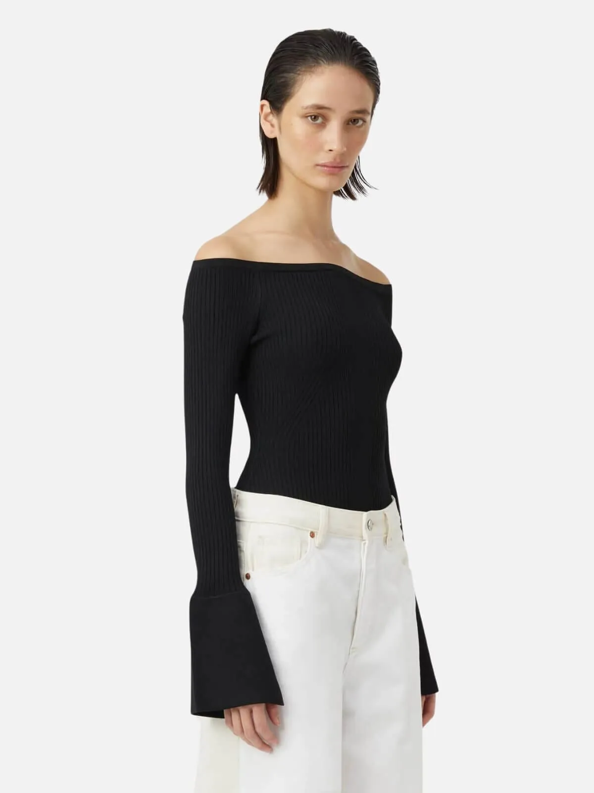 Hortensia Bodysuit - Black